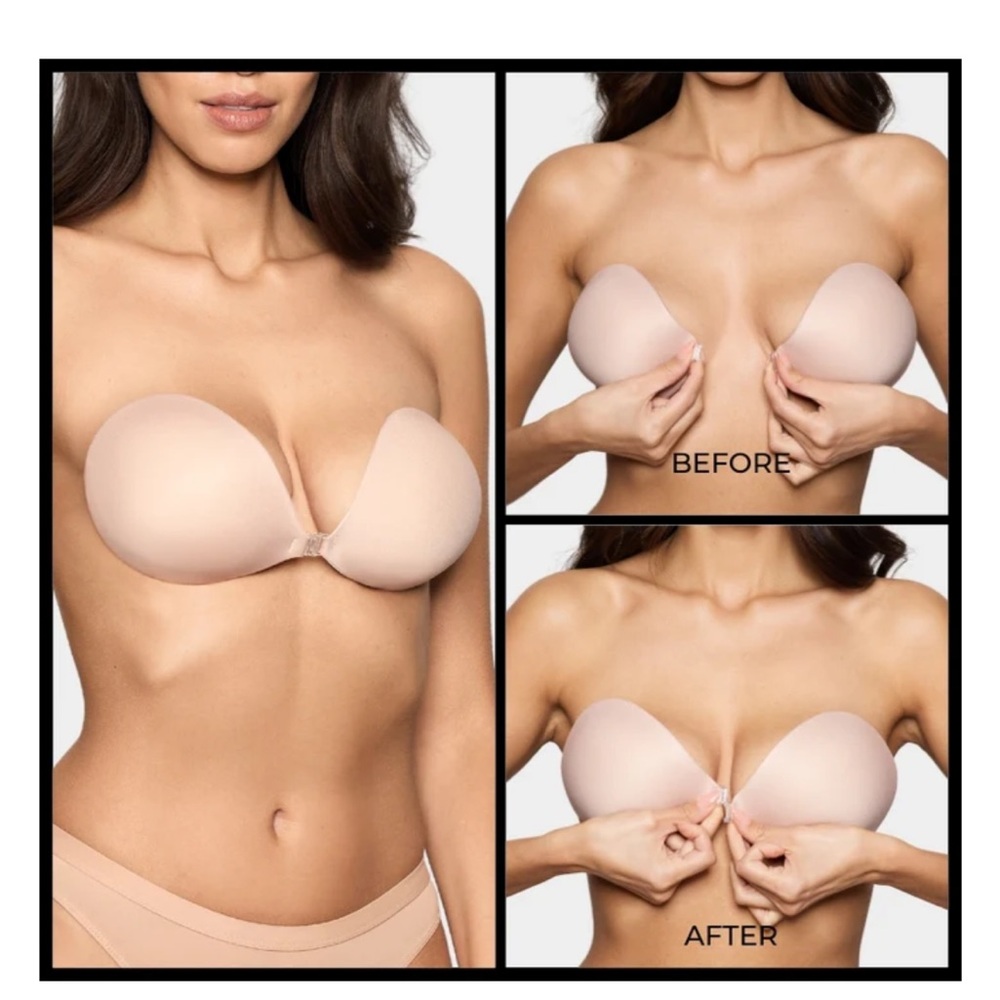 Boomba Sticky Bra Beige Size F